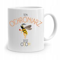 Dla Ochroniarza Stróża Kubek Na Prezent Jest Osom Z Nadrukiem Ze Zdjęciem