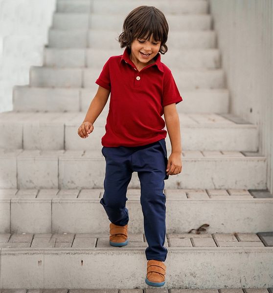 Spodnie z szelkami, granatowe 98 zdjęcie 6