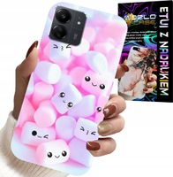 ETUI DO XIAOMI POCO C65 - WZÓR W SŁODKIE PIANKI, OBUDOWA, PLECKI