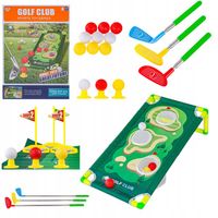 MINI GOLF Zestaw do gry w mini golfa dla Dzieci Plansza Kije Akcesoria