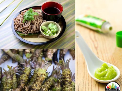 Pasta wasabi z yuzu do sushi gotowa ostra pasta chrzan tubka 43g na Arena.pl