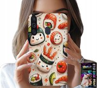 ETUI DO SAMSUNG GALAXY A21 - SŁODKIE UŚMIECHNIĘTE SUSHI OBUDOWA CASE