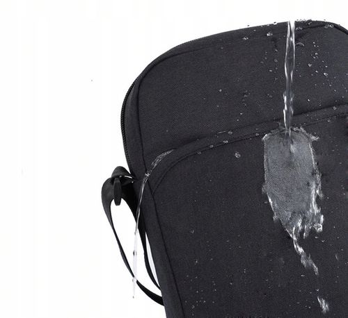 Saszetka męska na ramię mała torba sportowa do pracy czarna lekka na Arena.pl