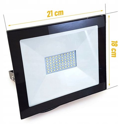 Naświetlacz halogen lampa LED z czujnik ruchu 50W CIEPŁY AUTOMATYCZNY IP65 na Arena.pl