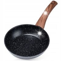 5x Patelnia GRANITOWA do smażenia zestaw patelni VILDE 16 20 24 28 32 cm