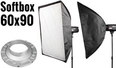 Softbox 60x90cm, mocowanie Bowens na Arena.pl