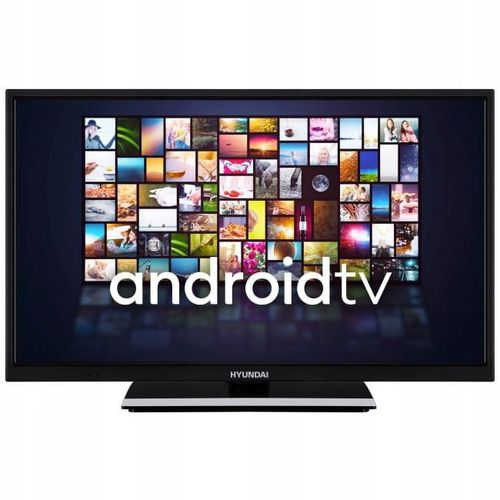 Telewizor SMART Android TV WiFi BT HYUNDAI 24'' HD HDR LAN PC Ci APLIKACJE na Arena.pl