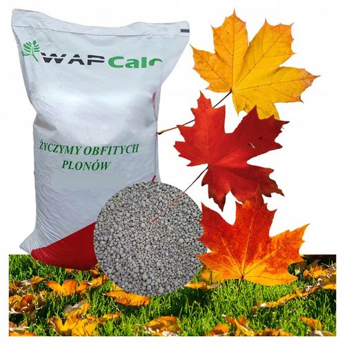 Nawóz Jesienny do Trawników Trawy Wieloskładnikowy 24 kg WapCalc na Arena.pl