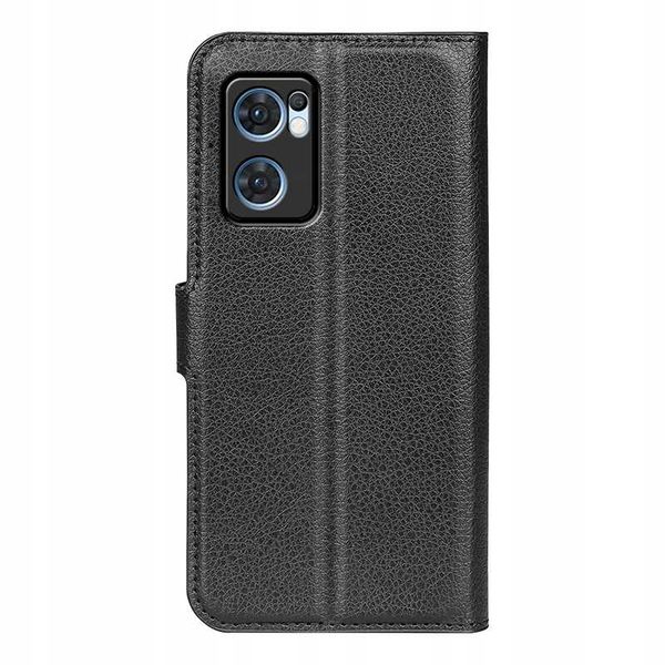 Litchi Oppo Reno 7 5G Czarny zdjęcie 3