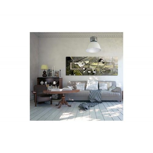 Deco Panel, Mapa świata - stal 120x40 na Arena.pl