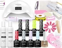 Zestaw do hybryd lampa LED UV 48W +frezarka+gratis