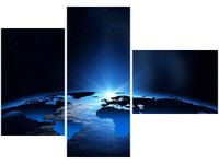 100CM 80 OBRAZ 3 ELEM ŚCIENNY