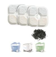 Filtry do fontanny dla kota 3 sztuki węgiel aktywny