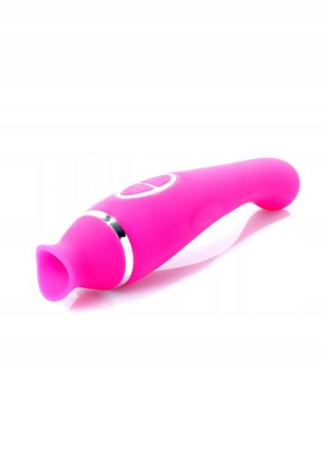 Wibrator-HELEN Pink - 12- vibrating / 8 suction fu na Arena.pl