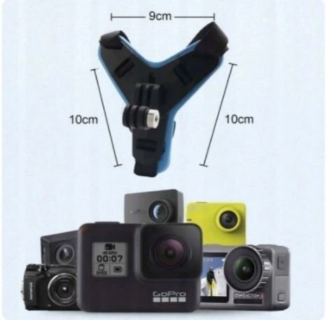 Mocowanie do kasku uchwyt na kask do kamer GoPro 12 11 10 9 8 7 6 5 MAX DJI na Arena.pl
