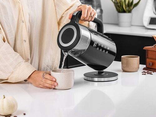 CZAJNIK ELEKTRYCZNY BEZPRZEWODOWY 1,7l 2200W SZKLANY REGULACJA na Arena.pl