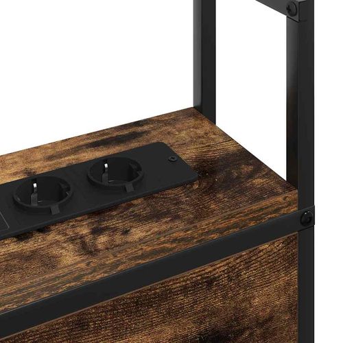 Szafka z Ładowaniem Wędzony dąb 180 cm Materiał drewnopochodny na Arena.pl