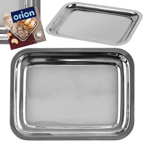 Taca do serwowania stalowa prostokątna 21,5x16,5 cm na Arena.pl