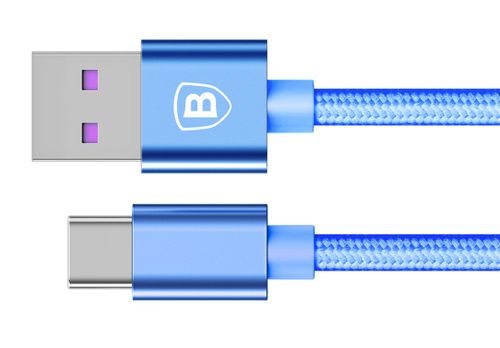 Kabel USB Type-C Baseus Speed 5A QC Super Charge niebieski na Arena.pl