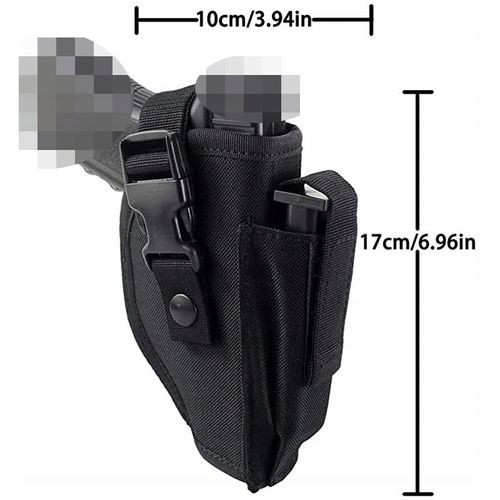 Kabura PISTOLET ASG UNIWERSALNA Zewnetrzno-Wewnętrzna IWB OWB Magazynek na Arena.pl