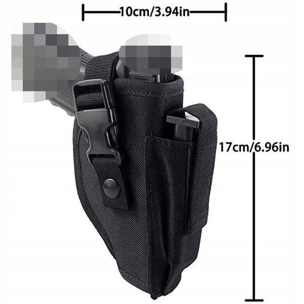 Kabura PISTOLET ASG UNIWERSALNA Zewnetrzno-Wewnętrzna IWB OWB Magazynek zdjęcie 3