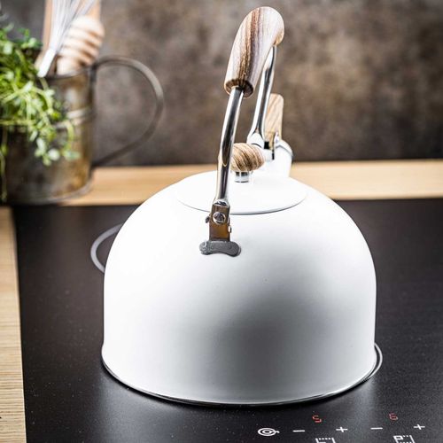 czajnik 2,5l z gwizdkiem kinghoff kh-1860 biały na Arena.pl