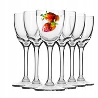 Kieliszki do wódki 6 szt. 35 / 25 ml na nóżce Shot Krosno