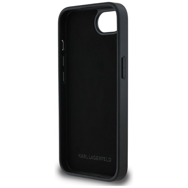 Etui Karl Lagerfeld do iPhone 16e, Czarny zdjęcie 7