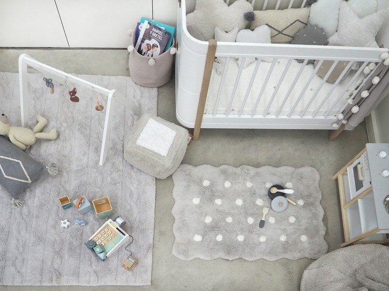 Dywan Bawełniany Mini Biscuit Pearl Grey 70x100 cm Lorena Canals zdjęcie 9