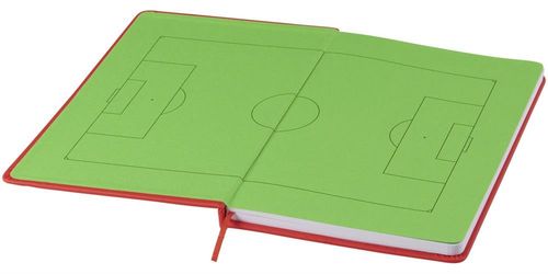Piłkarski notes A5 Rowan Czerwony 2 szt - Czerwony na Arena.pl