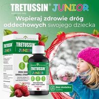 Tretussin Junior syrop na drogi oddechowe Domowa Apteczka 165 ml