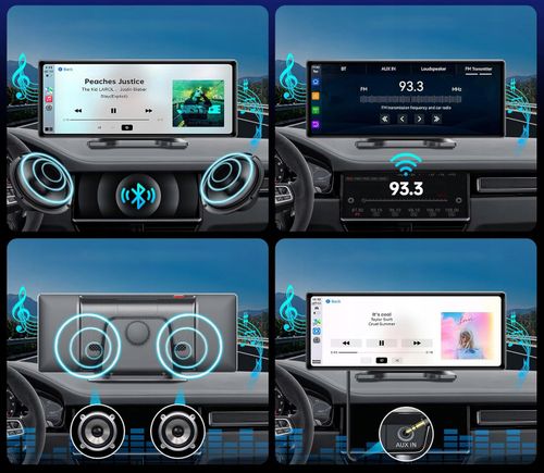 Radio Samochodowe Bluetooth Android Dotykowy Wyświetlacz 9,3" USB SD AUX na Arena.pl
