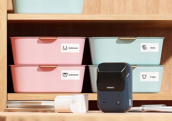 NIIMBOT B1 Drukarka Termiczna NAKLEJKI Bluetooth zdjęcie 5