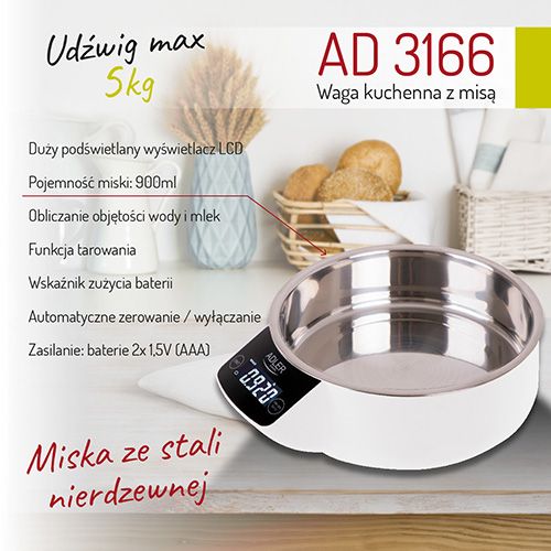 AD 3166 Waga kuchenna z misa na Arena.pl