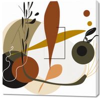 Obraz 100x100cm Ekspresja w Impresji