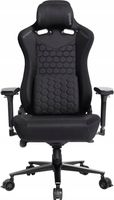 Fotel gamingowy Ultradesk THRONE Obrotowy Tkanina Czarny