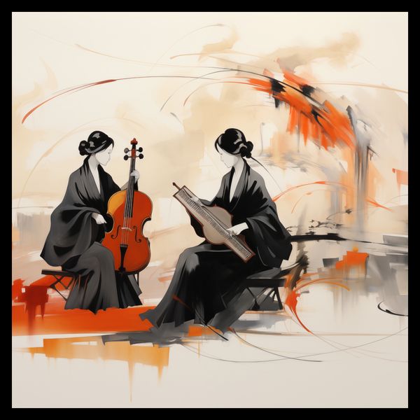 Plakat 50x50cm Harmonia Ciszy zdjęcie 2
