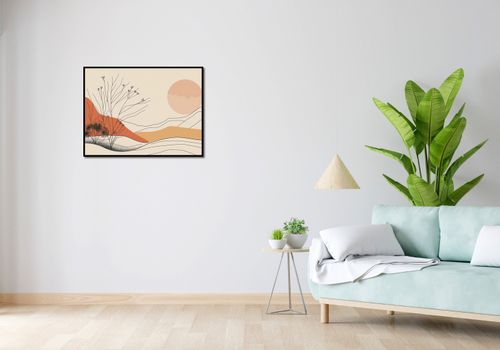 Plakat 80x60cm Pustynna Wydma na Arena.pl