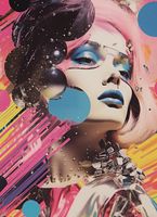 Plakat 40x55cm Portret Neo