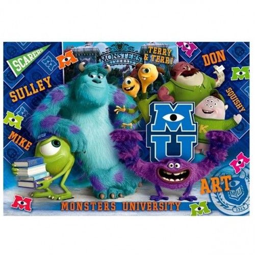 CLEMENTONI 20079 Puzzle 104 3D Monsters Universit zdjęcie 2