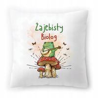 Poduszka Dla Biologa Na Urodziny Imieniny Prezent Z Nadrukiem Ze Zdjęciem