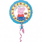 balon foliowy świnka peppa okrągły 43cm~18"
