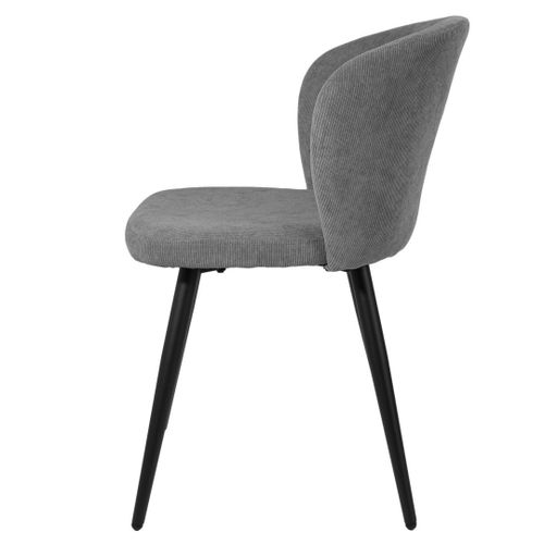 Krzesło Krosby Sztruks grafitowe na Arena.pl