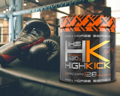 IRON HORSE HIGH KICK 420g DLA FIGHTEROW Pomarańcza na Arena.pl
