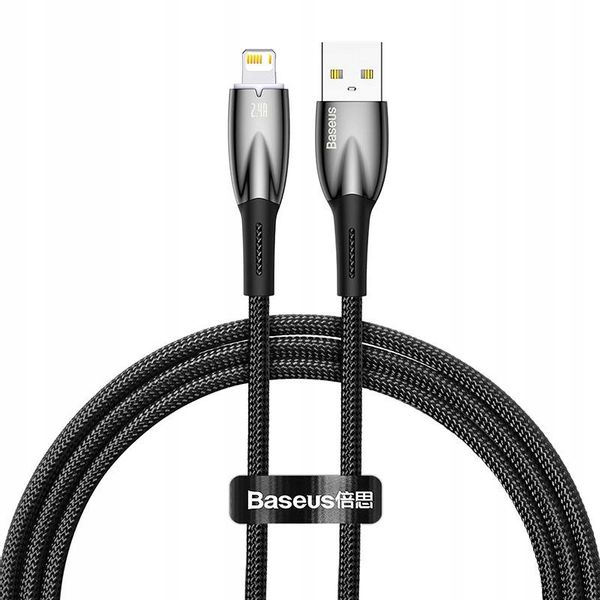 Kabel USB do Lightning Baseus Glimmer, 2.4A, 1m (c zdjęcie 1