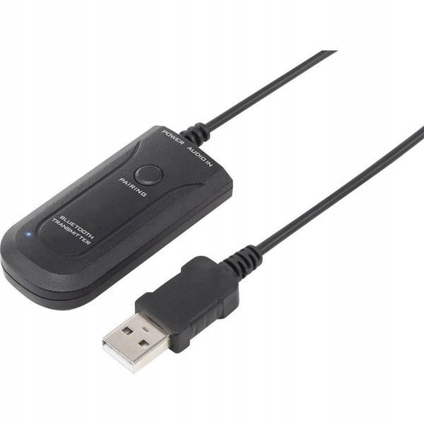 Nadajnik TRANSMITER adapter Bluetooth audio Jack 3.5 mm technologia AptX zdjęcie 2
