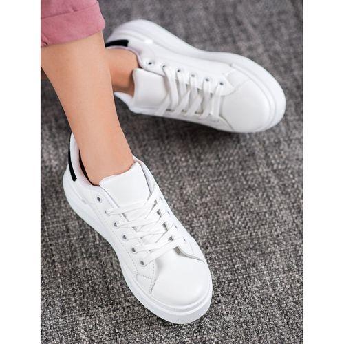 Białe Sneakersy Na Platformie r.40 na Arena.pl