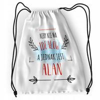 Plecak Dla Alana Sportowy Szkolny Worek Torba Z Nadrukiem Ze Zdjęciem