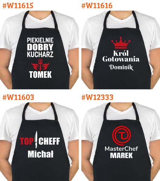 FARTUCH KUCHENNY DLA FACETA PREZENT Z NADRUKIEM zdjęcie 7