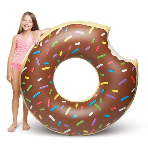 HIT! DMUCHANY DONUT PĄCZEK KOŁO DMUCHANE MATERAC na Arena.pl